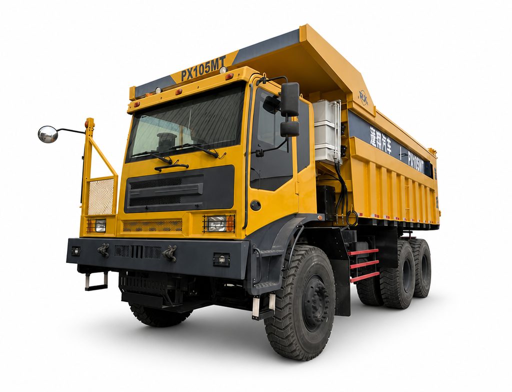 PX105 70 tonnás terepjáró bányászati ​​dömper